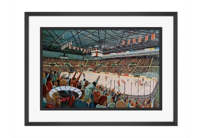 Sheffield Arena Stadium Fine Art Print - Sheffield Steelers Ice Hockey